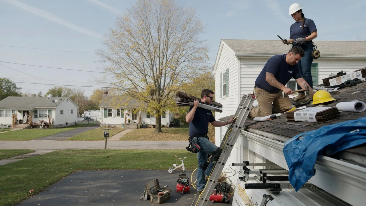 Local Roofing Contractors in Bringhurst, IN near me